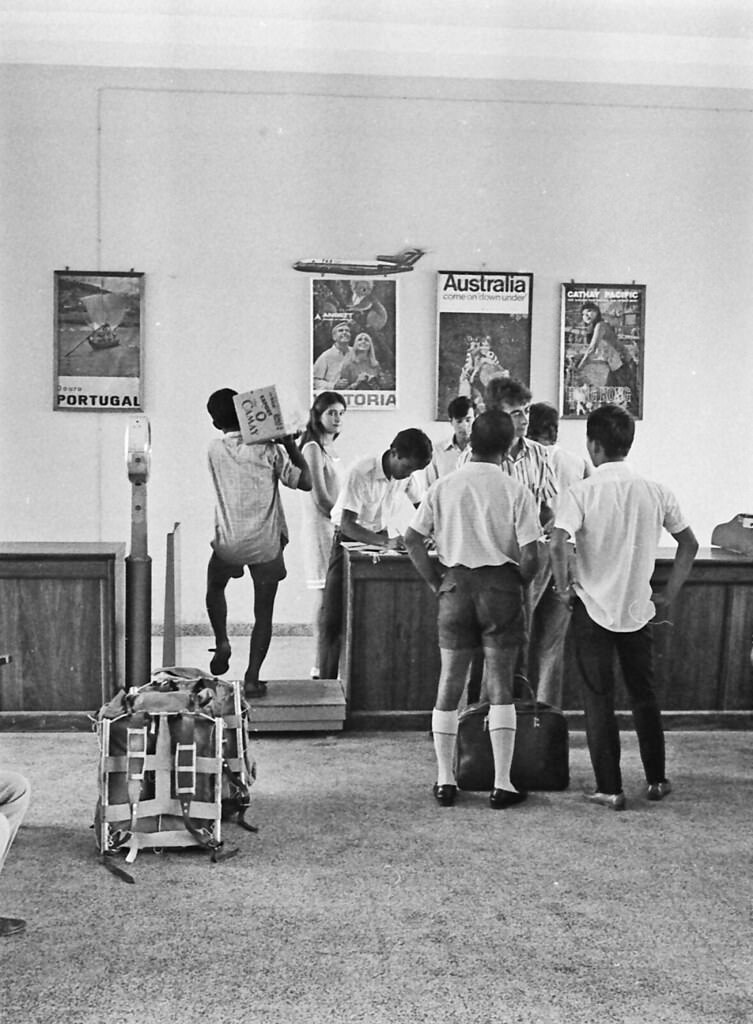 Dili airport, Timor, 1970s