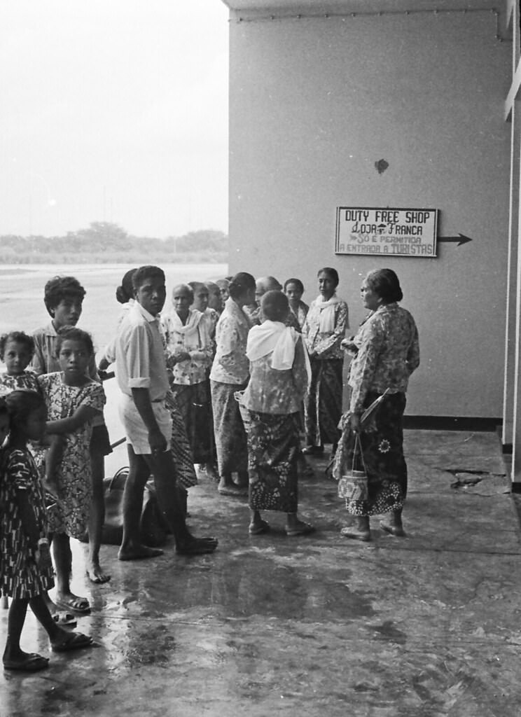 Dili airport, Timor, 1970s