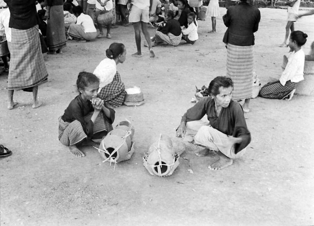 Bacau Market, Timor, 1970s