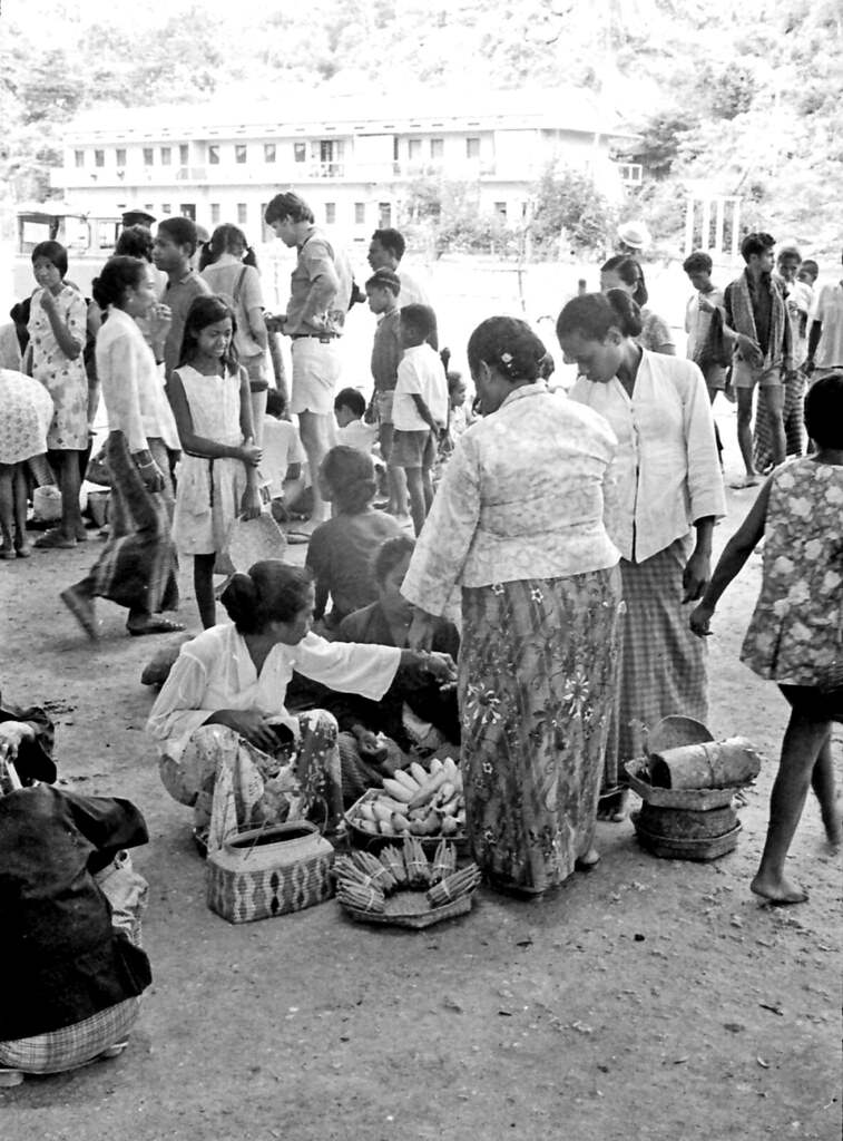 Bacau Market, Timor, 1970s