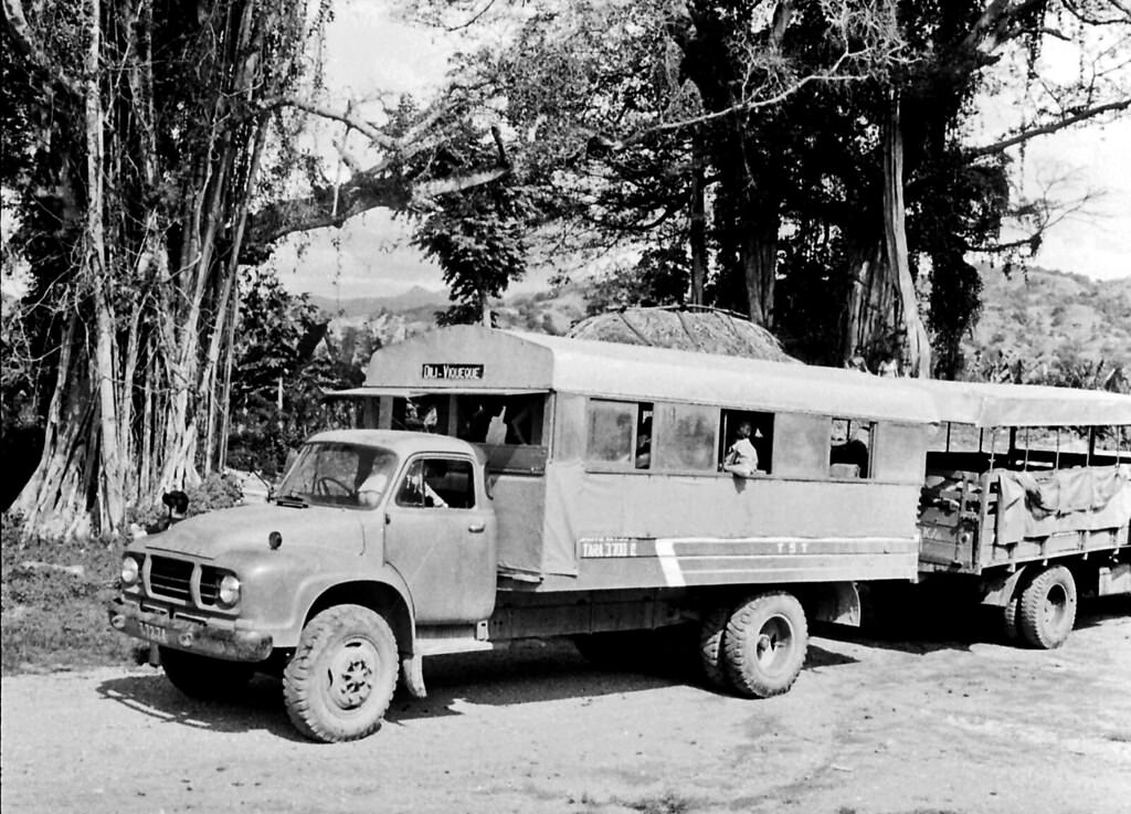 Bacau Dili bus, Timor, 1970s