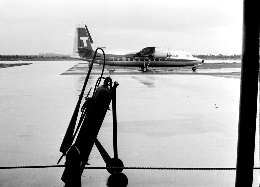Bacau airport, Timor 1970s