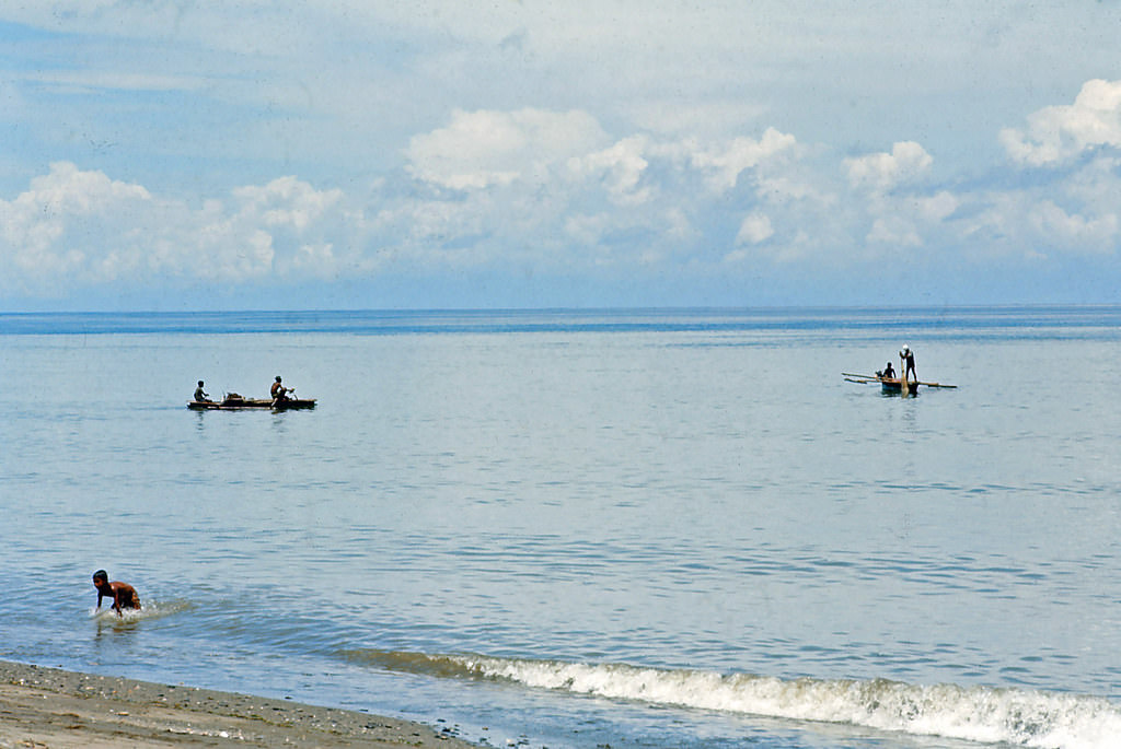 Dili fishermen, Timor, 1970s