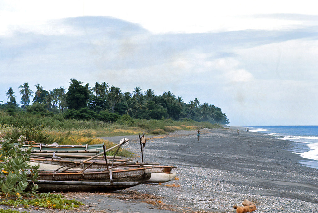 Liquica beach, Timor, 1970s