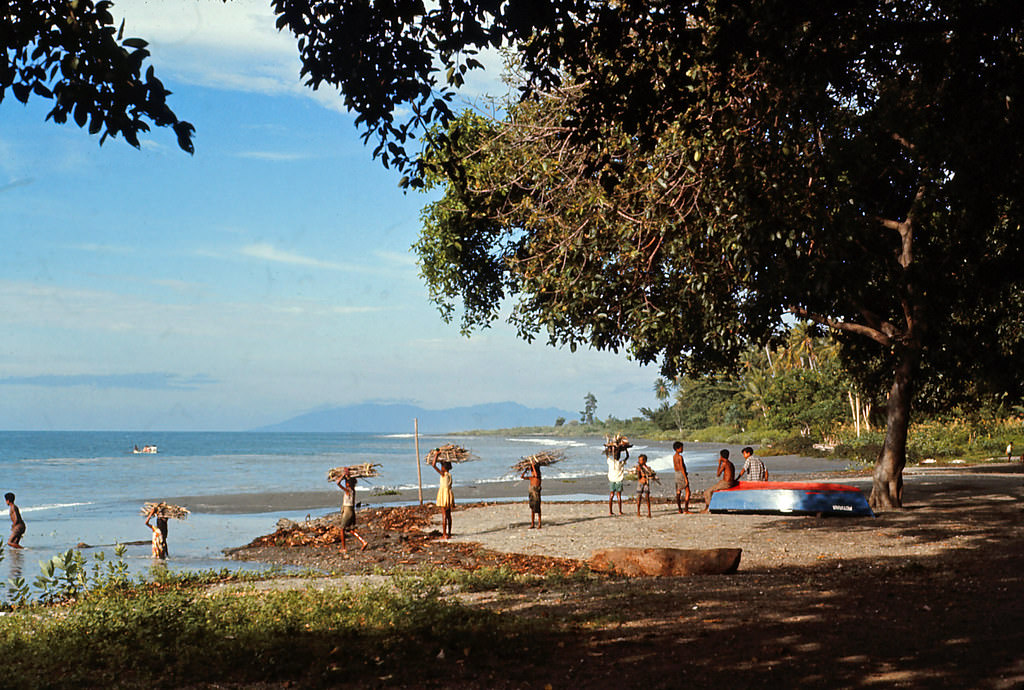 Liquica beach, Timor 1970s