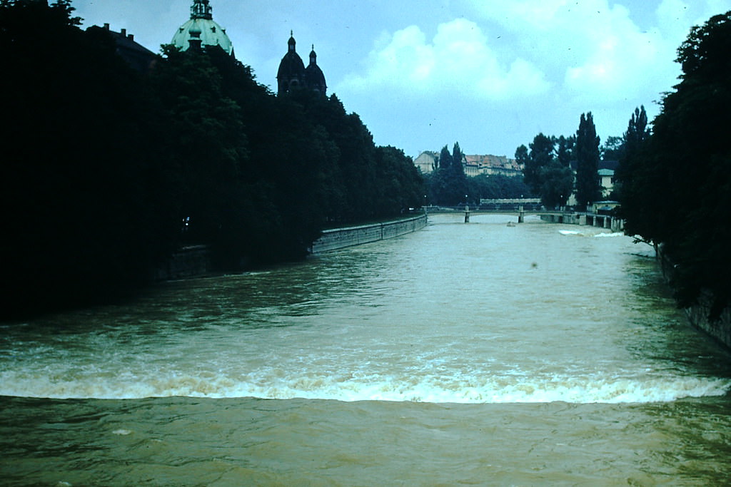 River Isar, Germany, 1953