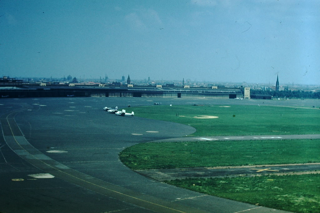 Airport- Berlin, Germany, 1953
