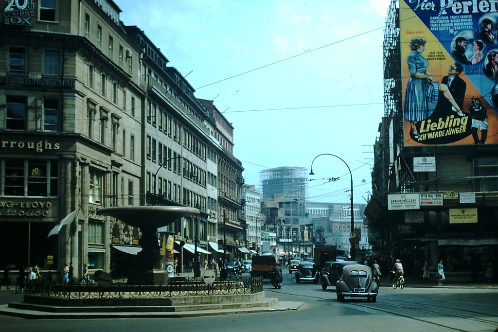 Friedrich-Ebert St- Frankfurt, Germany, 1953
