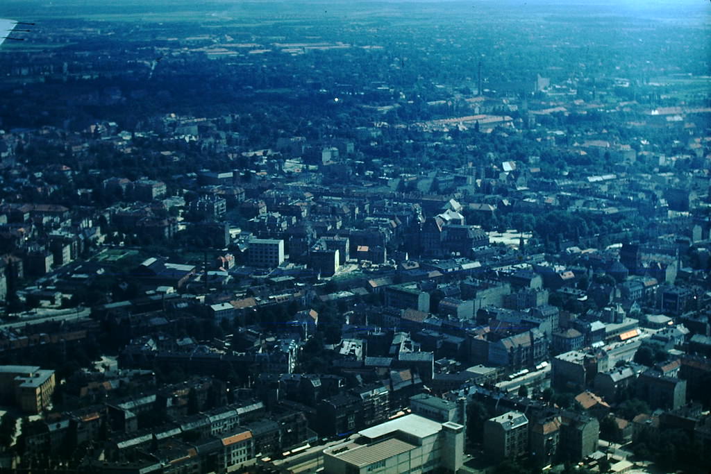 Berlin from Plane, Germany, 1953