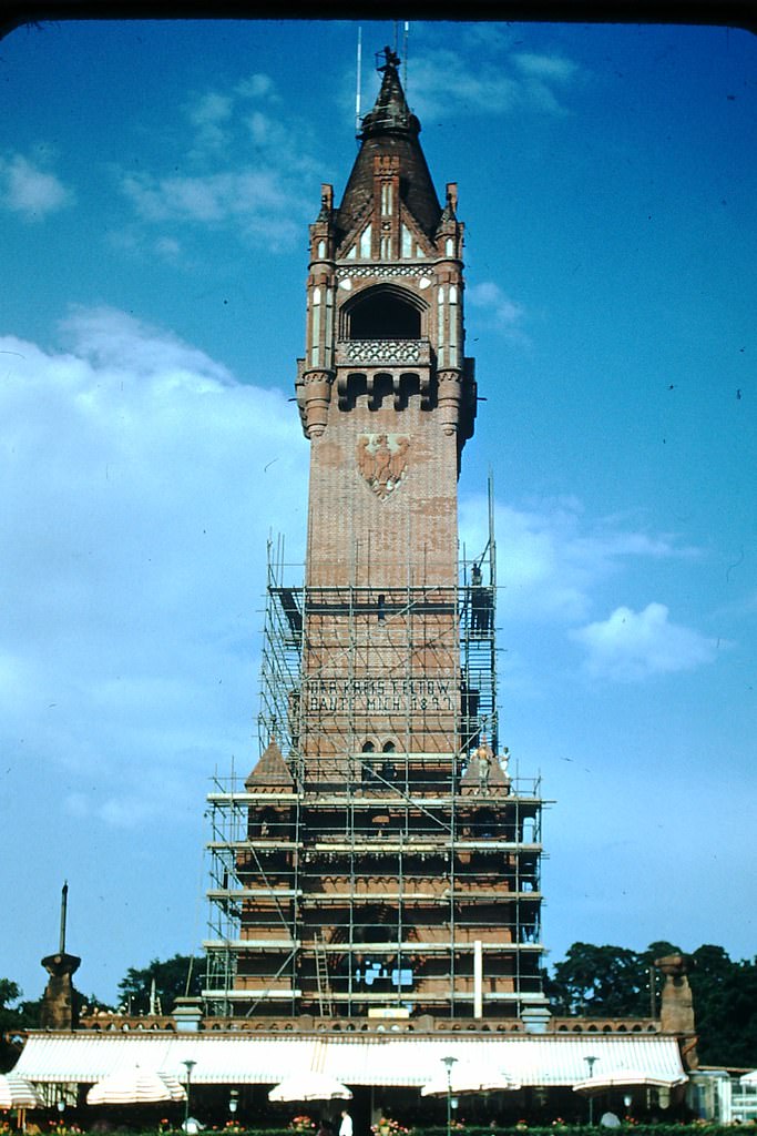 Kaiser Wilhelm Tower- Berlin, Germany, 1953