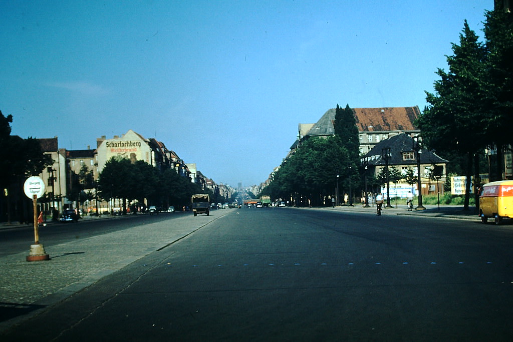 Kaiserdam Strasse- Berlin, Germany, 1953