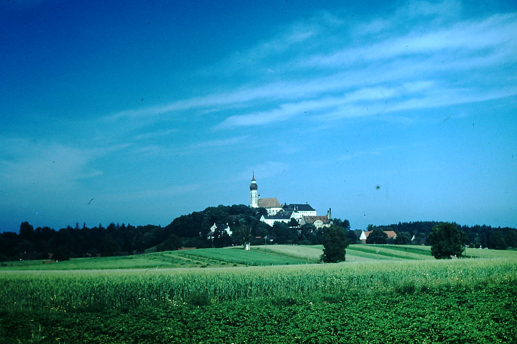 Kloster Andrechs- Munich, Germany, 1953