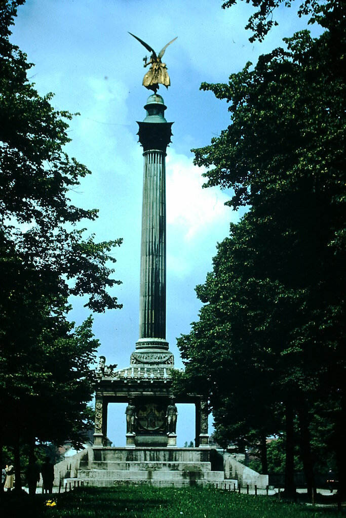 Angel of Peace Monument- Munich, Germany, 1953