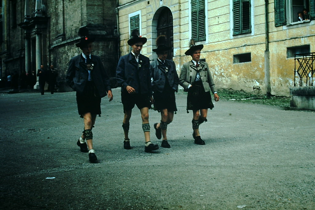 Native Dress at Tegernsee, Germany, 1953