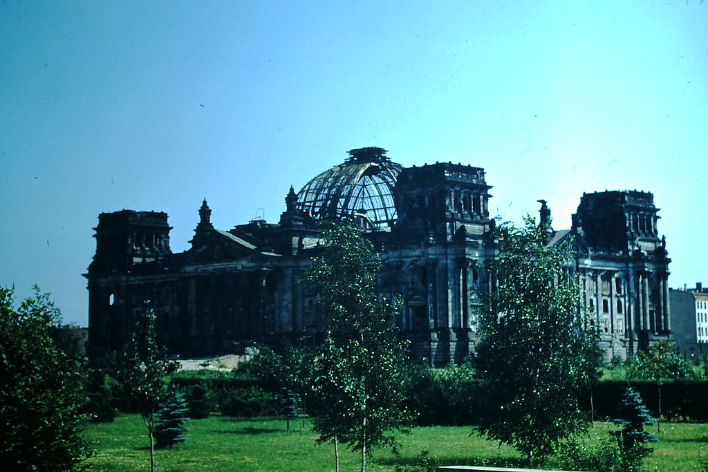 Reichstag- Berlin, Germany, 1953