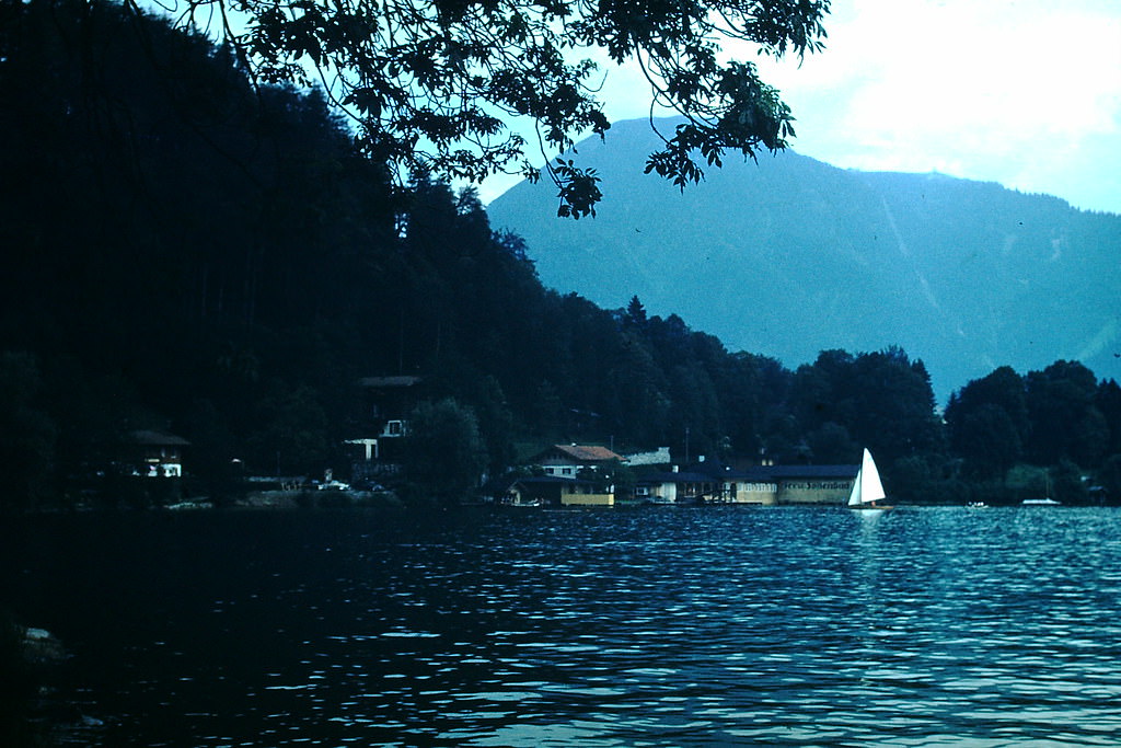 Resort on Tegernsee Near Munich, Germany, 1953