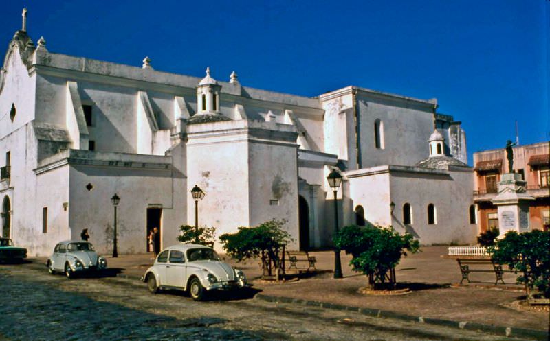 Old San Juan church, Puerto Rico, 1960s.