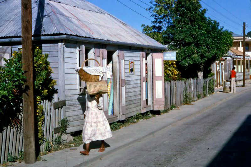 Philipsburg, Sint Maarten, 1960s