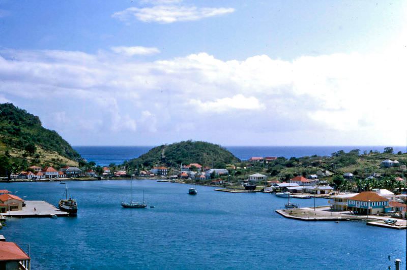 Gustavia, St Barts, 1960s