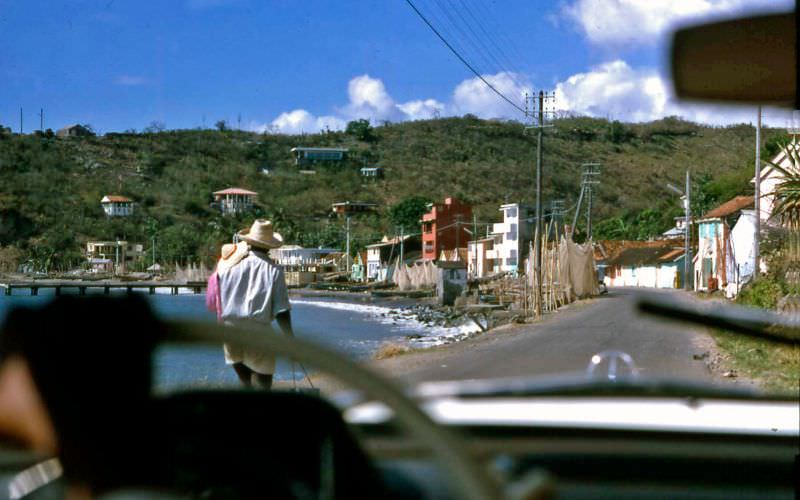 Village, Martinique, 1960s