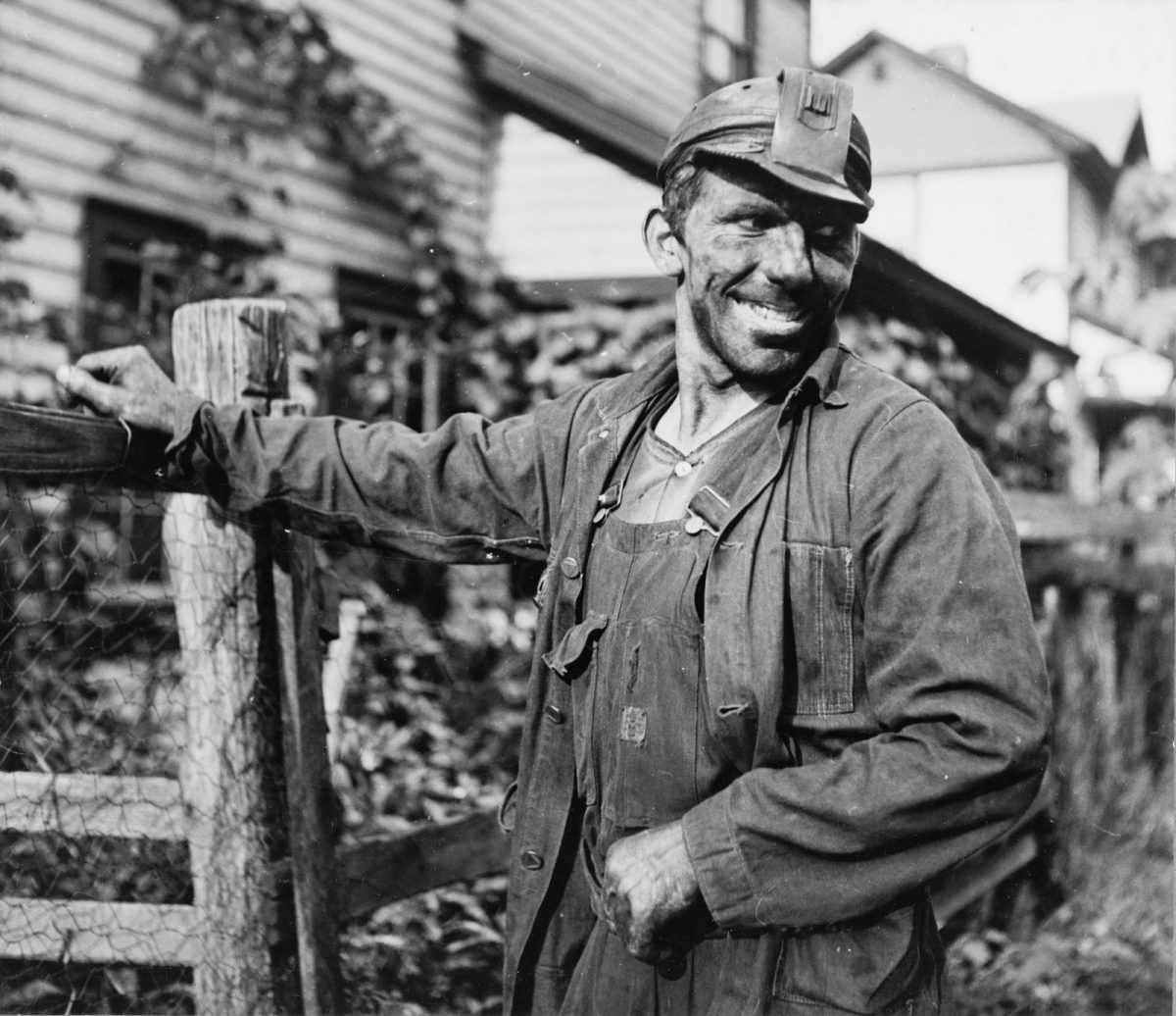 Coal miner, Capels, McDowell County, West Virginia, 1938.