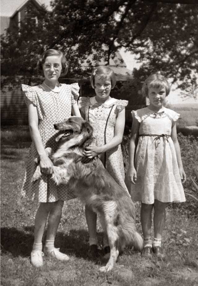 Adorable Vintage Photos of Children With their Beloved Pets