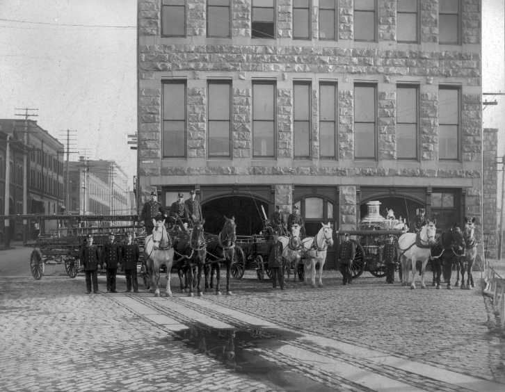 Fire Station No. 2, 1890s.