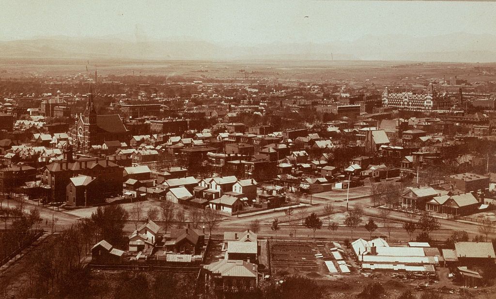 Denver, Colorado, 1880.