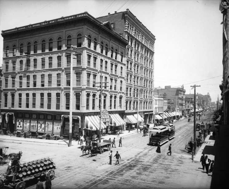 Larimer Street, 1890s.