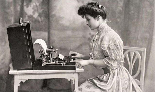 Typewriters from the past
