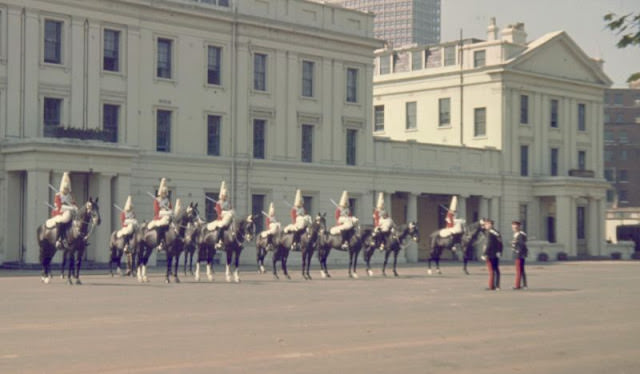 Wellington Barracks, Birdcage Walk, 1966