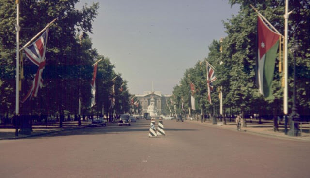 The Mall during Jordanian State Visit, 1966