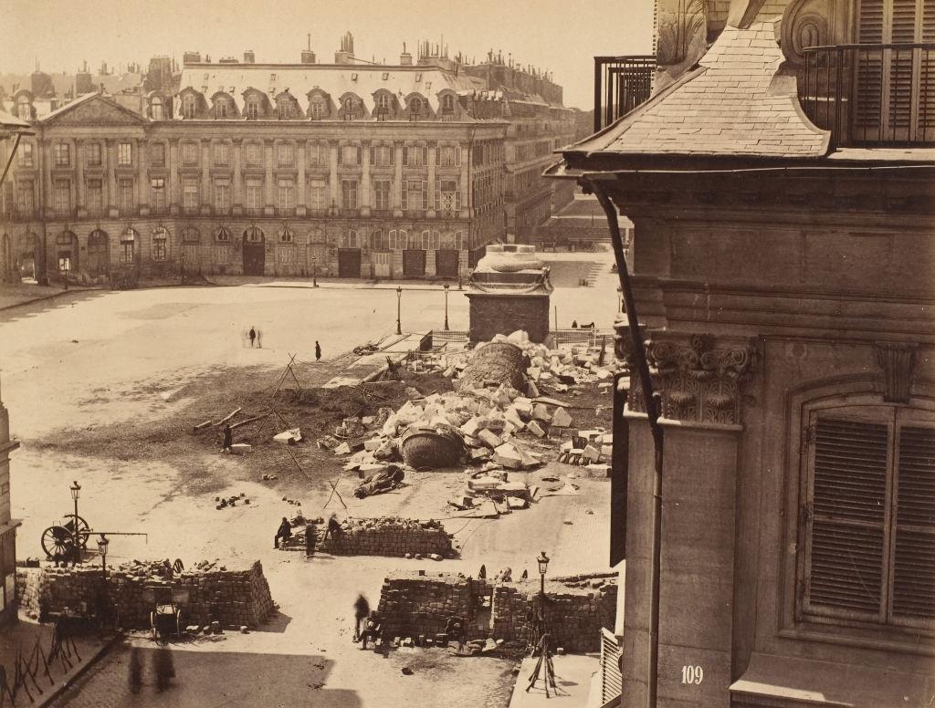 Colonne Vendôme, 1871.