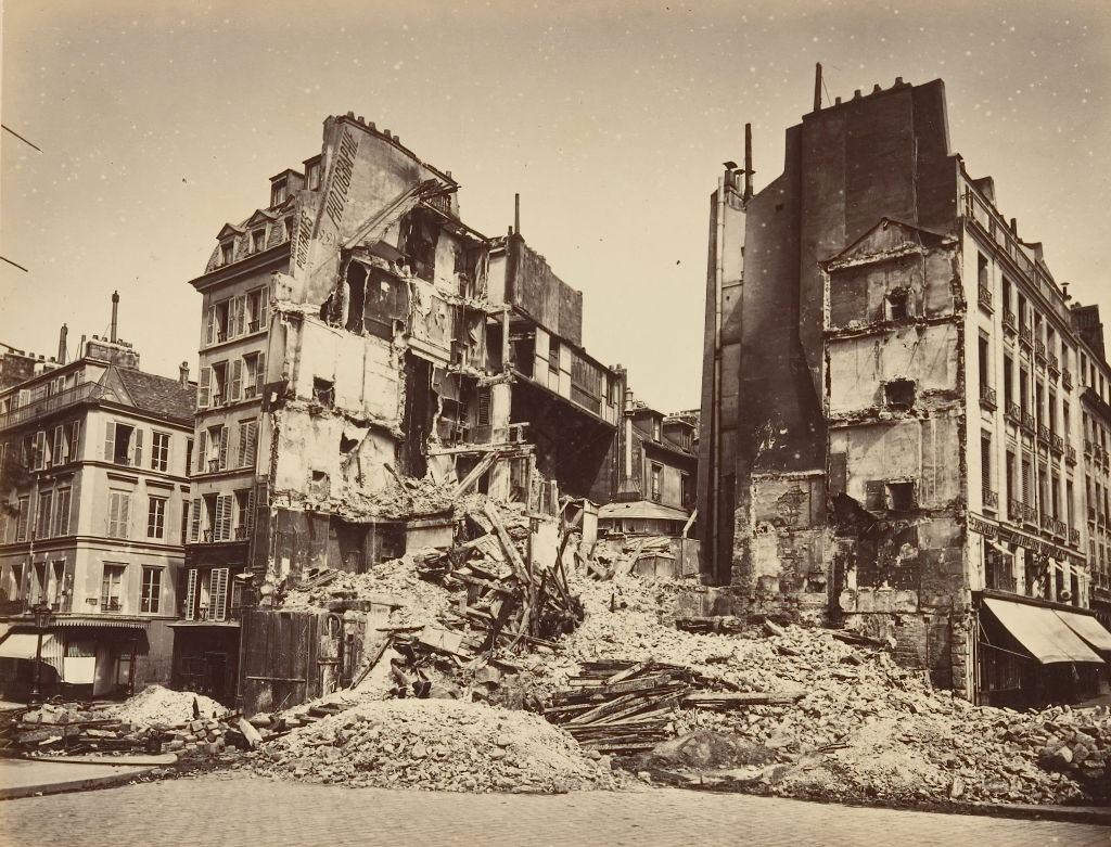 Place de la Bastille, Burned, 1871.