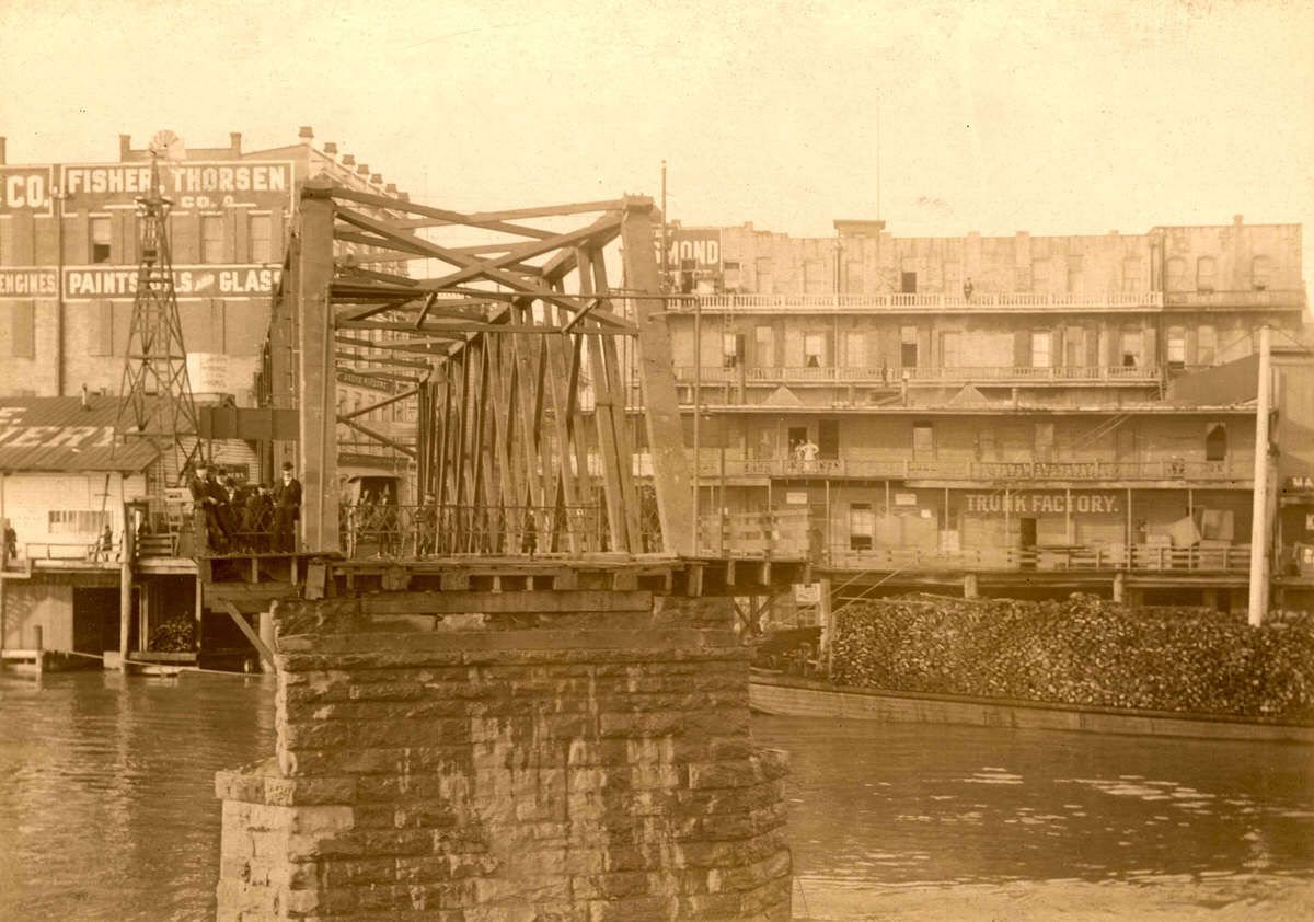 Morrison Bridge, 1900