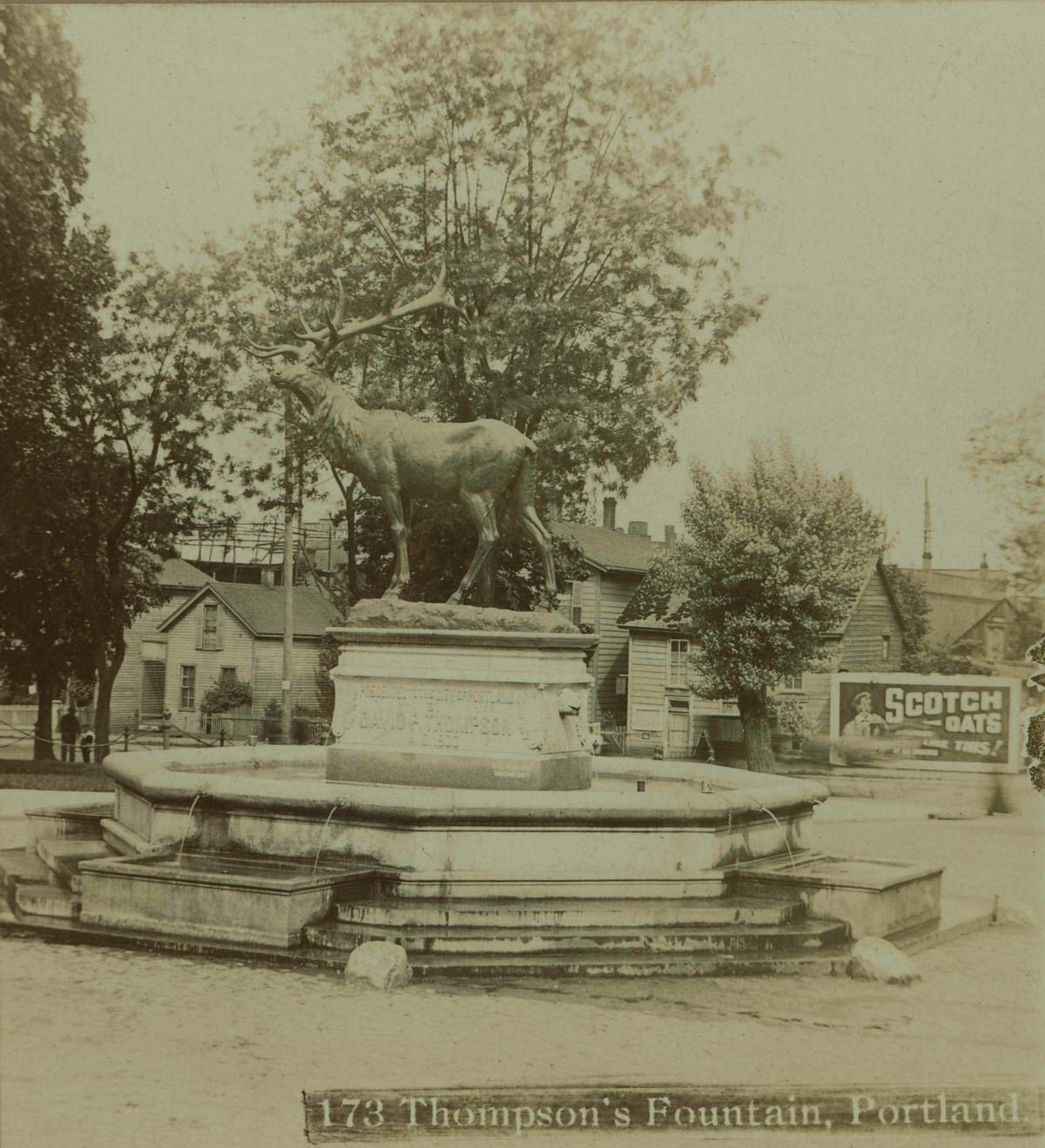 Thompson Elk Fountain, 1901