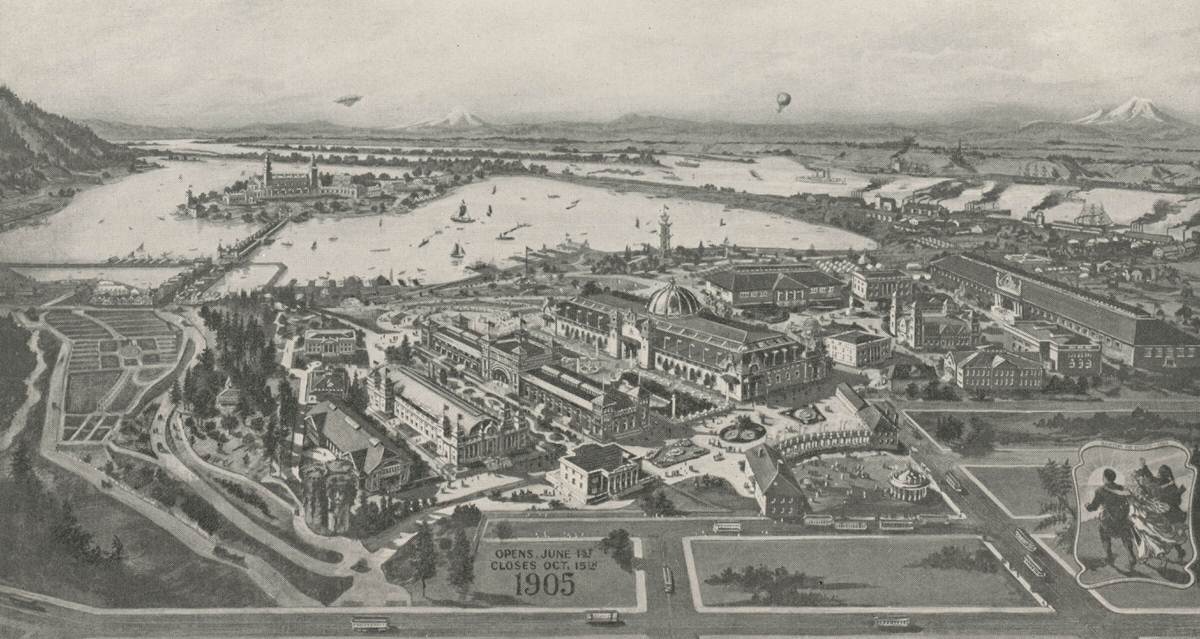 Lewis and Clark Centennial Exposition Grounds, 1905