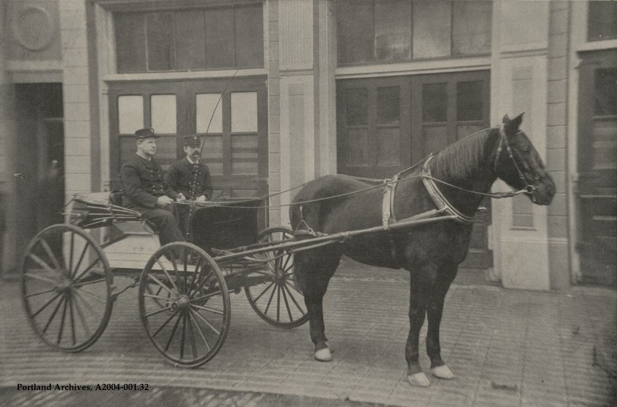 Fire Chief David Campbell, 1905