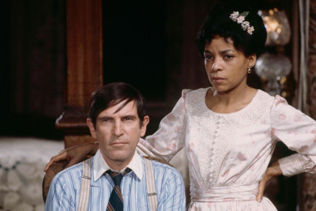 Ruby Dee with JD Cannon, 1974.