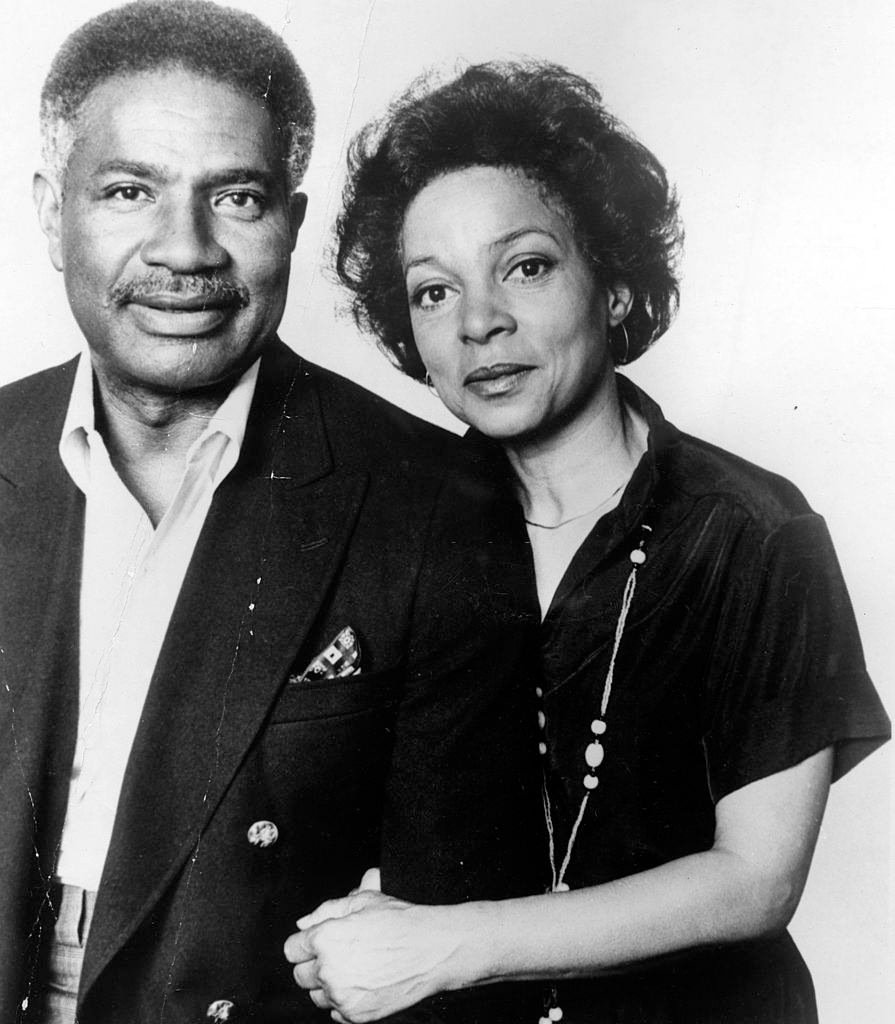 Ruby Dee with Ossie Davis.