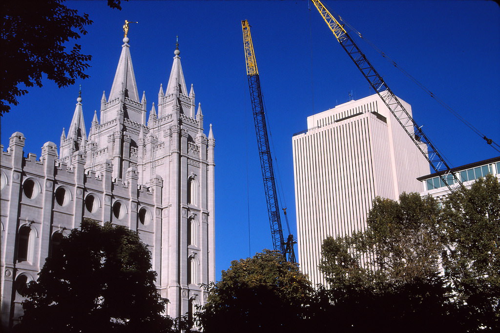 Salt Lake Temple & Temple Square, 1990s