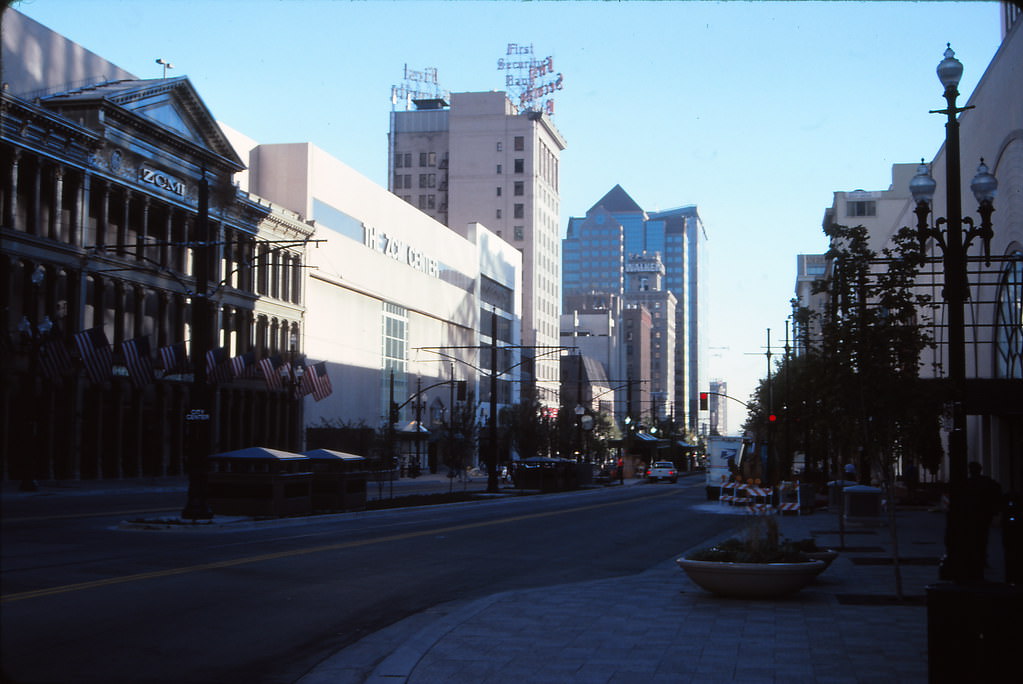 ZCMI along Main Street, Downtown Salt Lake City, 1990s