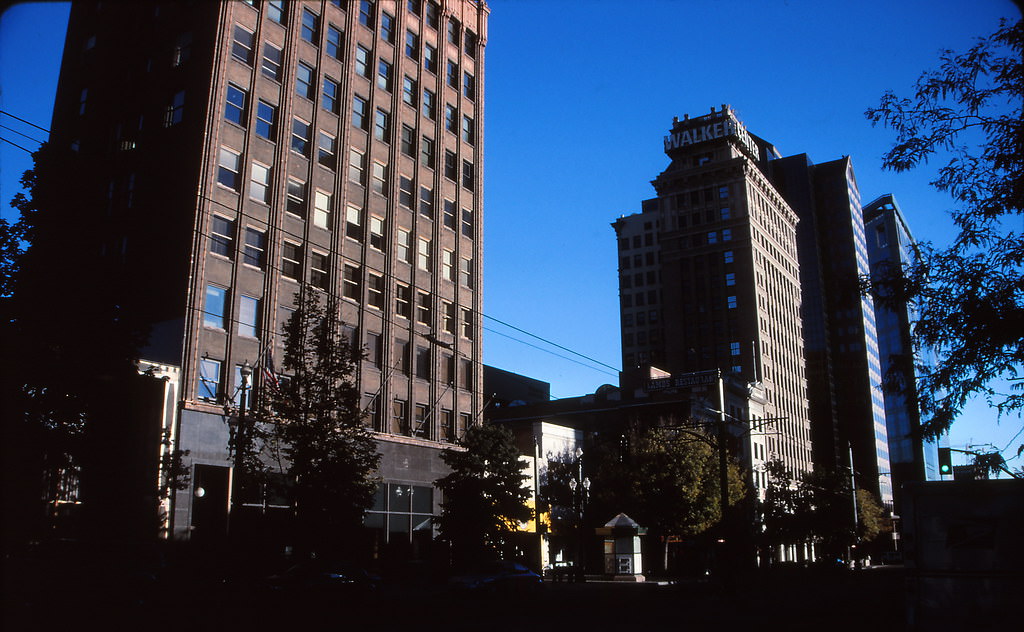 Main Street, looking south, Salt Lake City, 1990s