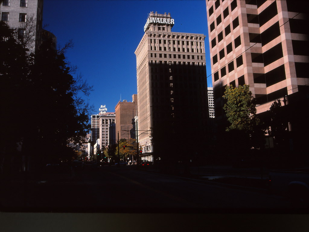 Main Street, downtown Salt Lake City, 1990s