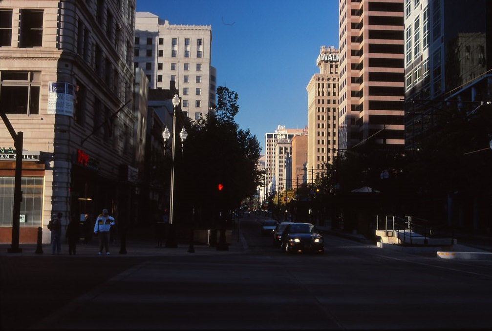 Main Street, downtown Salt Lake City, 1990s