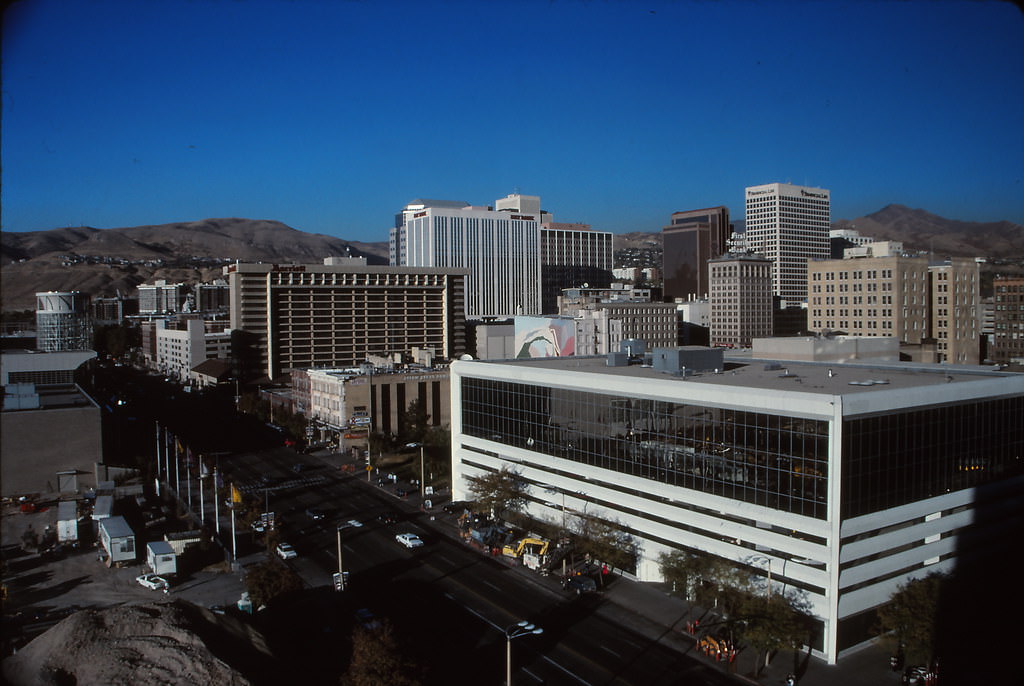 Downtown Salt Lake City, 1990s