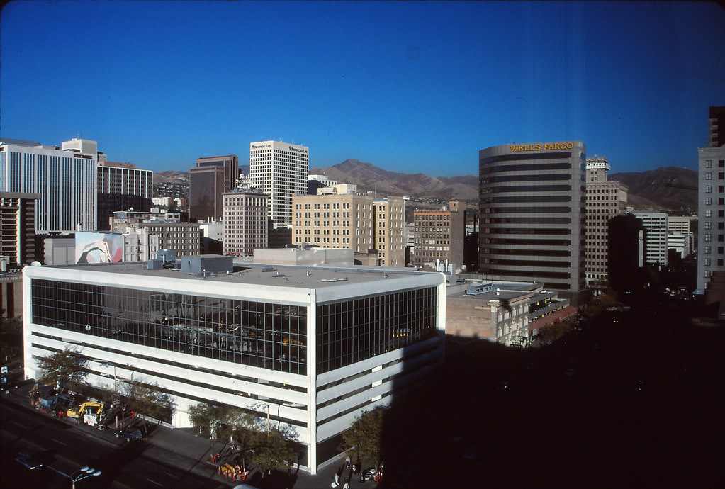 Downtown Salt Lake City, 1990s