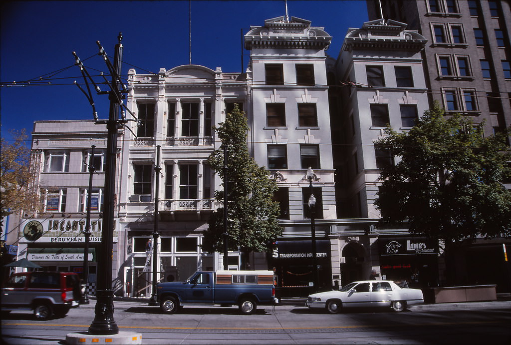 Downtown Salt Lake City, 1990s