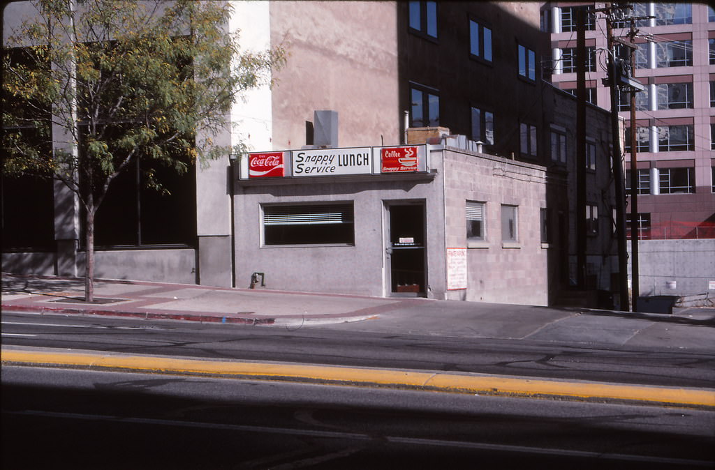 Snappy Service Lunch, downtown Salt Lake City, 1990s