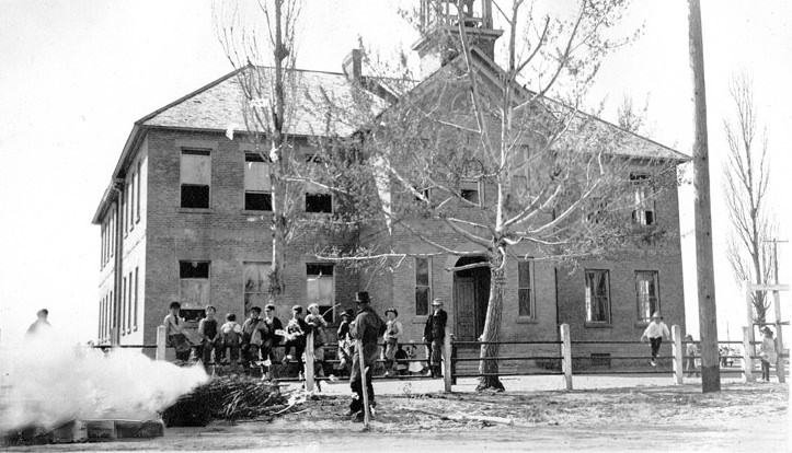 West Jordan School, 1916